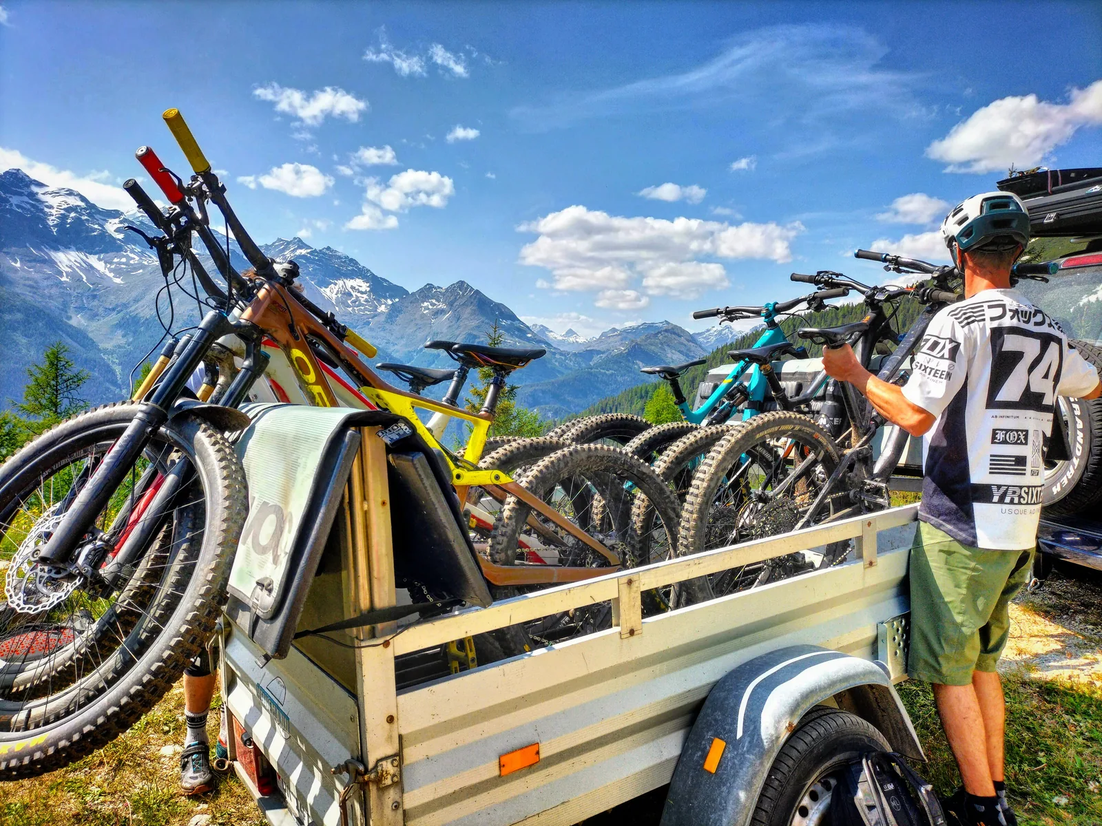 Bike Shuttle Day con gruppo MTB in Valposchiavo