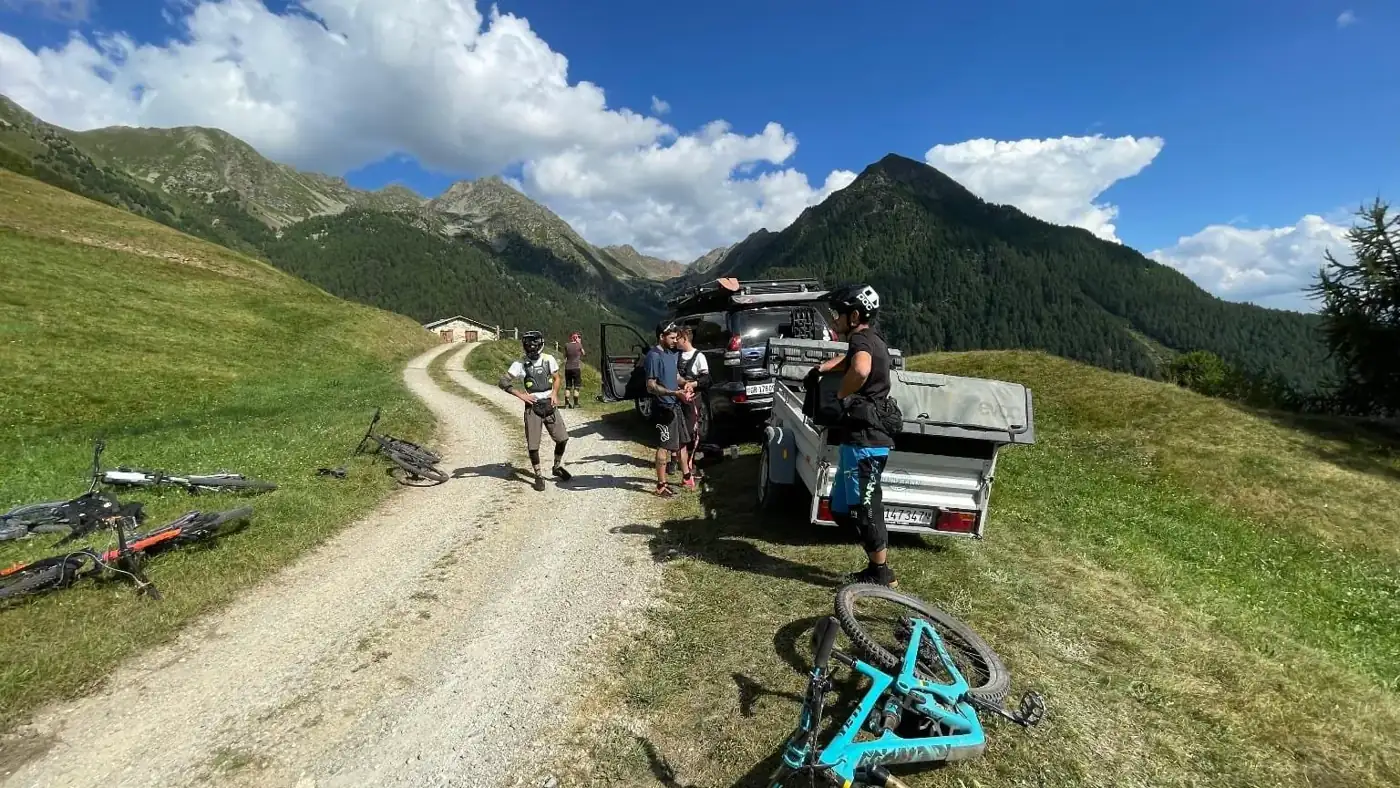 Bike shuttle sui VivaBike Trails in Valposchiavo